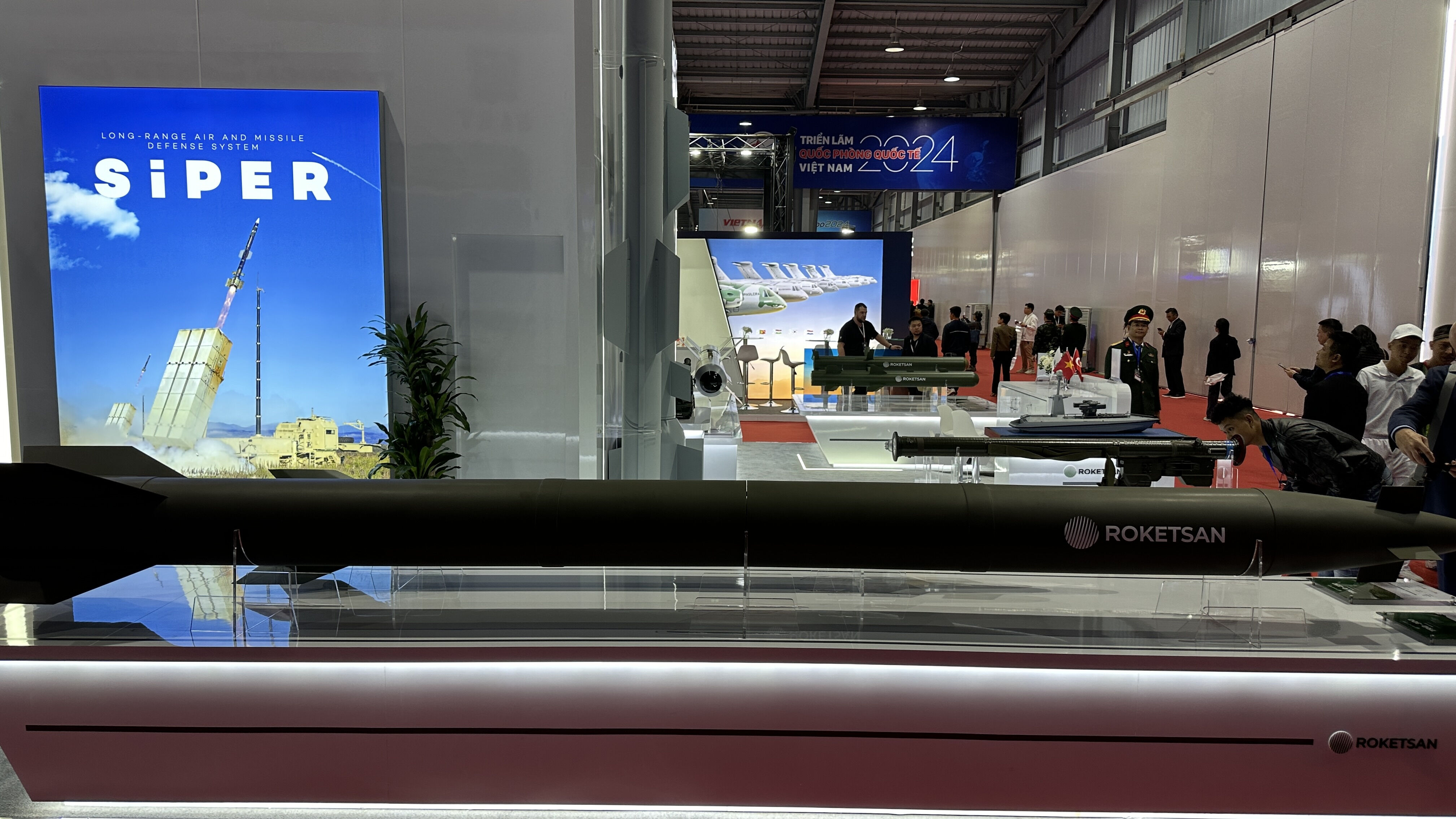 ROKETSAN'dan Asya çıkartması! Vietnam Uluslararası Savunma Fuarı'nda ürünlerini sergiliyor - 1. Resim