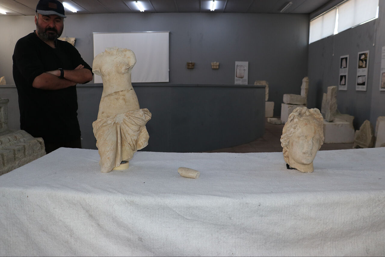 Afrodit heykeli ortaya çıktı! Kastamonu'daki Pompeiopolis Antik Şehri'nde tarihi keşif - 2. Resim