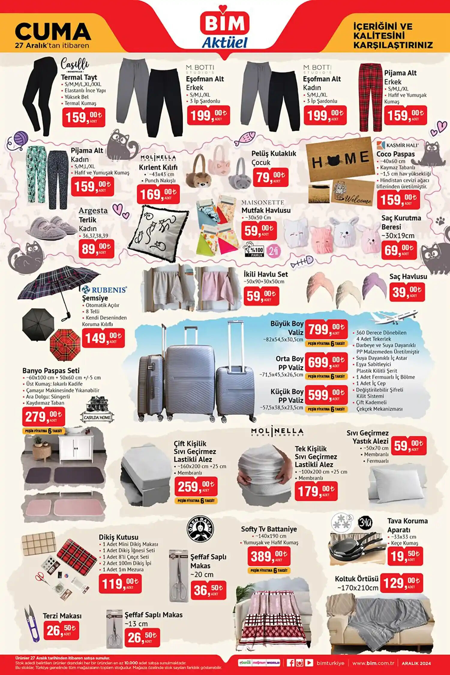 BİM 27 Aralık 2024 aktüel kataloğu: Paşabahçe ürünleri dikkat çekiyor - 2. Resim