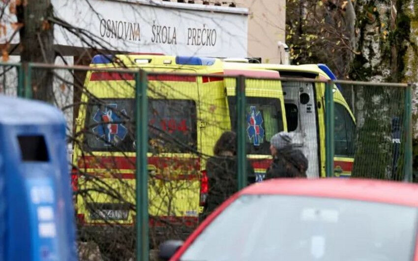 Hırvatistan'da okula bıçaklı saldırı! Ağır yaralı çocuklar var - 1. Resim