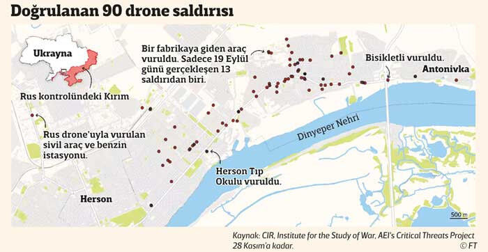 Kırmızı çizgi aşıldı! Rusya sivillerin üzerinde dronla hedef vuruyor - 3. Resim