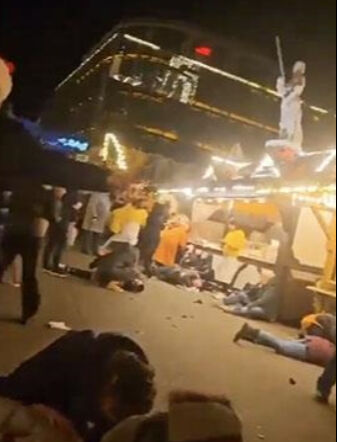 Almanya'da Noel pazarına yapılan saldırıda iki Türk vatandaşı yaralandı! Sağlık durumları hakkında ilk açıklama - 2. Resim