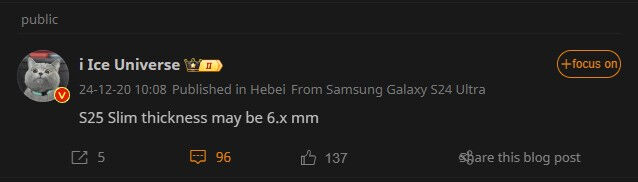 Samsung, Galaxy S25 Slim ile iPhone 17 Air'a kafa tutabilir! - 1. Resim