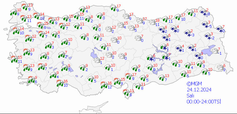 Meteoroloji'den son dakika uyarısı! Kar başlıyor, çığ tehlikesine dikkat - 4. Resim