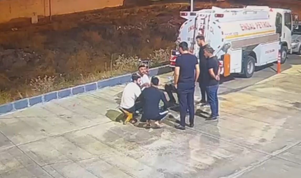 Akaryakıt istasyonundaki cinayet! Her saniyesi kan donduruyor - 1. Resim