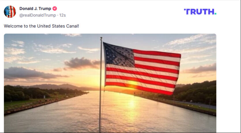 Panama Kanalı'nı talep etmişti! Trump'ın yeni paylaşımı gündeme bomba gibi düştü - 1. Resim