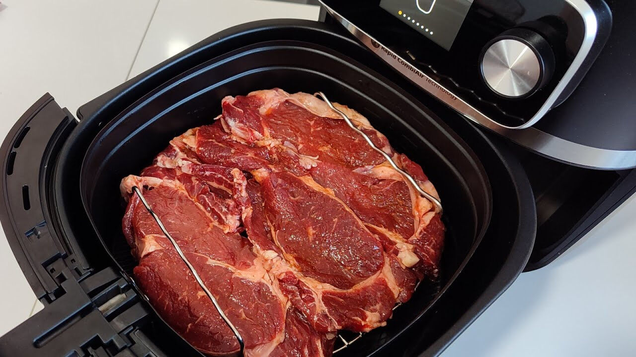 Sadece patates kızartmayın! Airfryerda et kavurma bakın nasıl yapılıyor... - 1. Resim