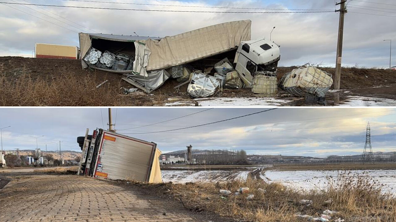 900 kilometre yol gitti, varacağı yere 3 kilometre kala devrildi - 1. Resim