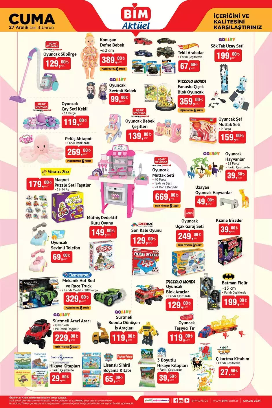 Bim'de bu hafta neler var?  27 Aralık Çarşamba birçok ürün BİM'de satışta  - 1. Resim