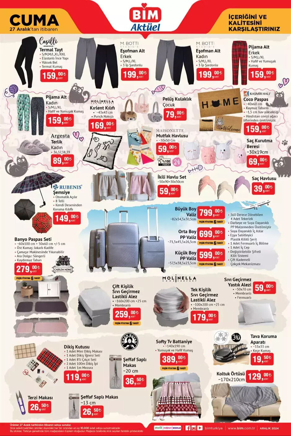 Bim'de bu hafta neler var?  27 Aralık Çarşamba birçok ürün BİM'de satışta  - 2. Resim