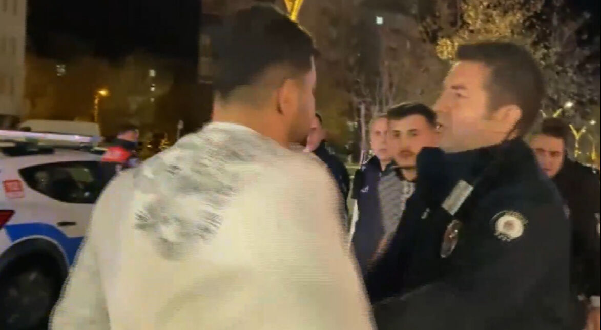 Polislerin Aksaray'da alkollü sürücü ile imtihanı! Kendini araca bağlayıp video çekti - 2. Resim