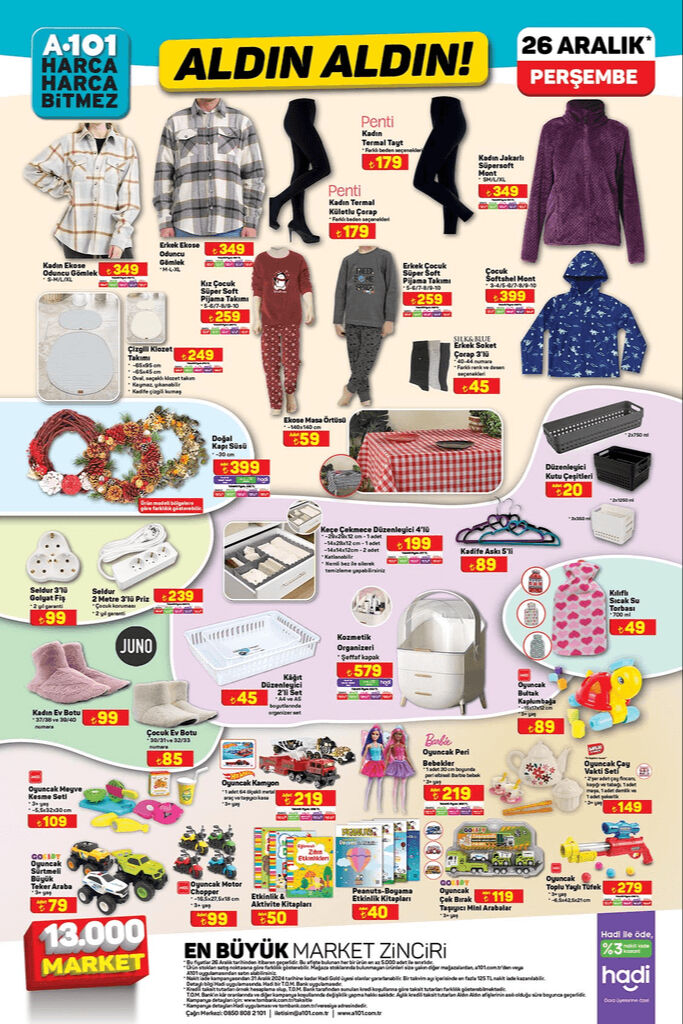 A101 26 Aralık aktüel kataloğu yayında! Philips buhar kazanlı ütü, Stanley termos, SONY oyun konsolu ve daha fazlası… - 5. Resim