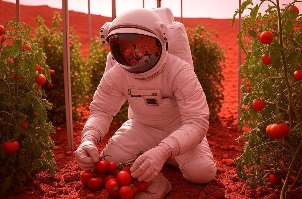 Ay ve Mars'ta domates yetiştirilecek! Türk bilim insanları geliştiriyor - 1. Resim