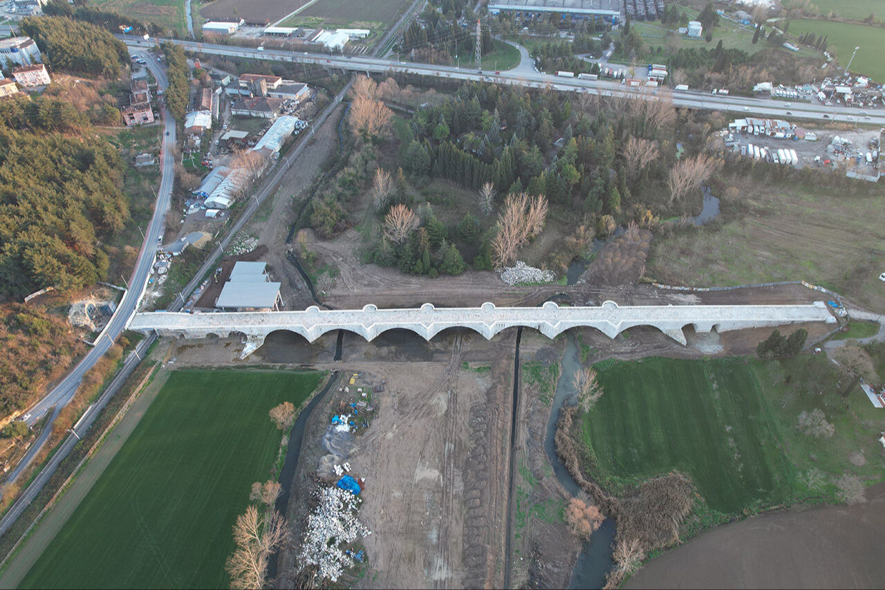 Sırlarla dolu Justinianus Köprüsü Ayasofya Camii ile aynı yaşta! Sakarya'daki 1500 yıllık yapı ayağa kaldırılıyor - 1. Resim