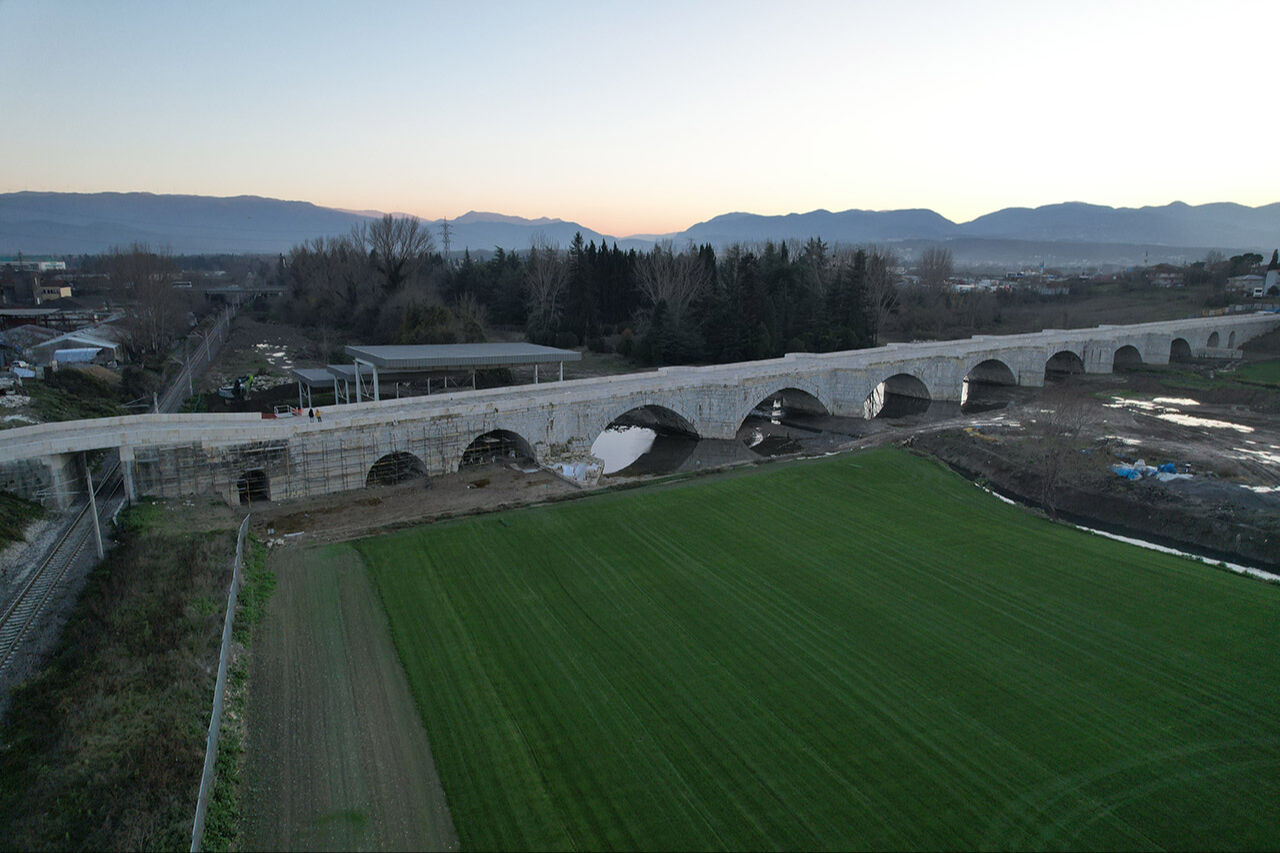 Sırlarla dolu Justinianus Köprüsü Ayasofya Camii ile aynı yaşta! Sakarya'daki 1500 yıllık yapı ayağa kaldırılıyor - 4. Resim
