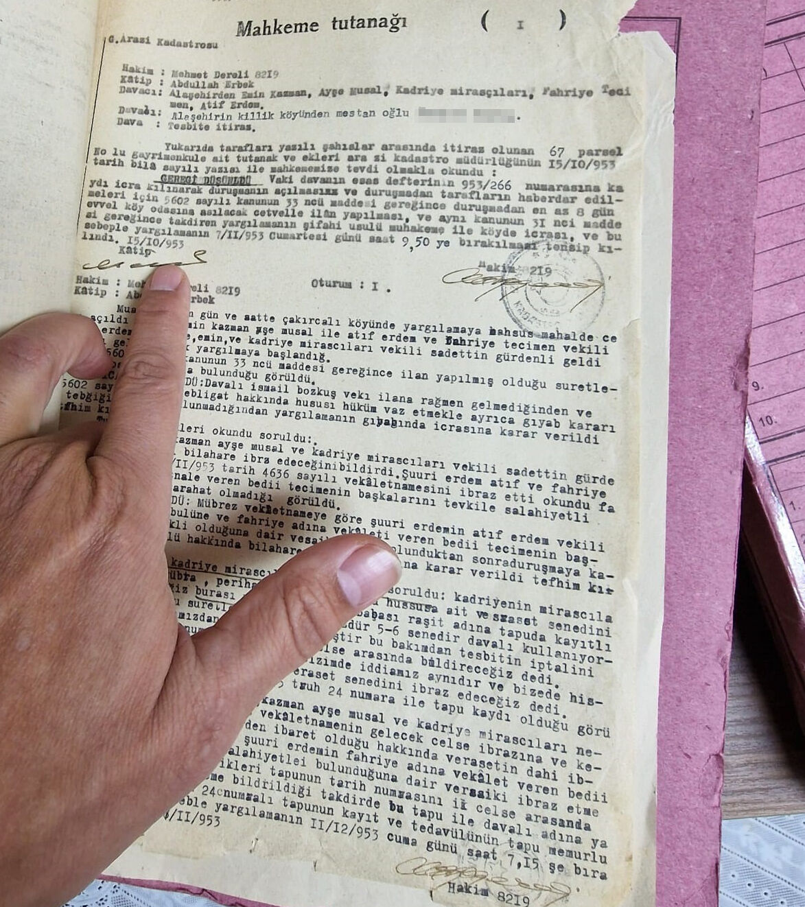 Türkiye'nin en uzun süren davası 71 yıl sonra bitti: Mağdur da davacı da öldü, 30 hakim değişti - 4. Resim