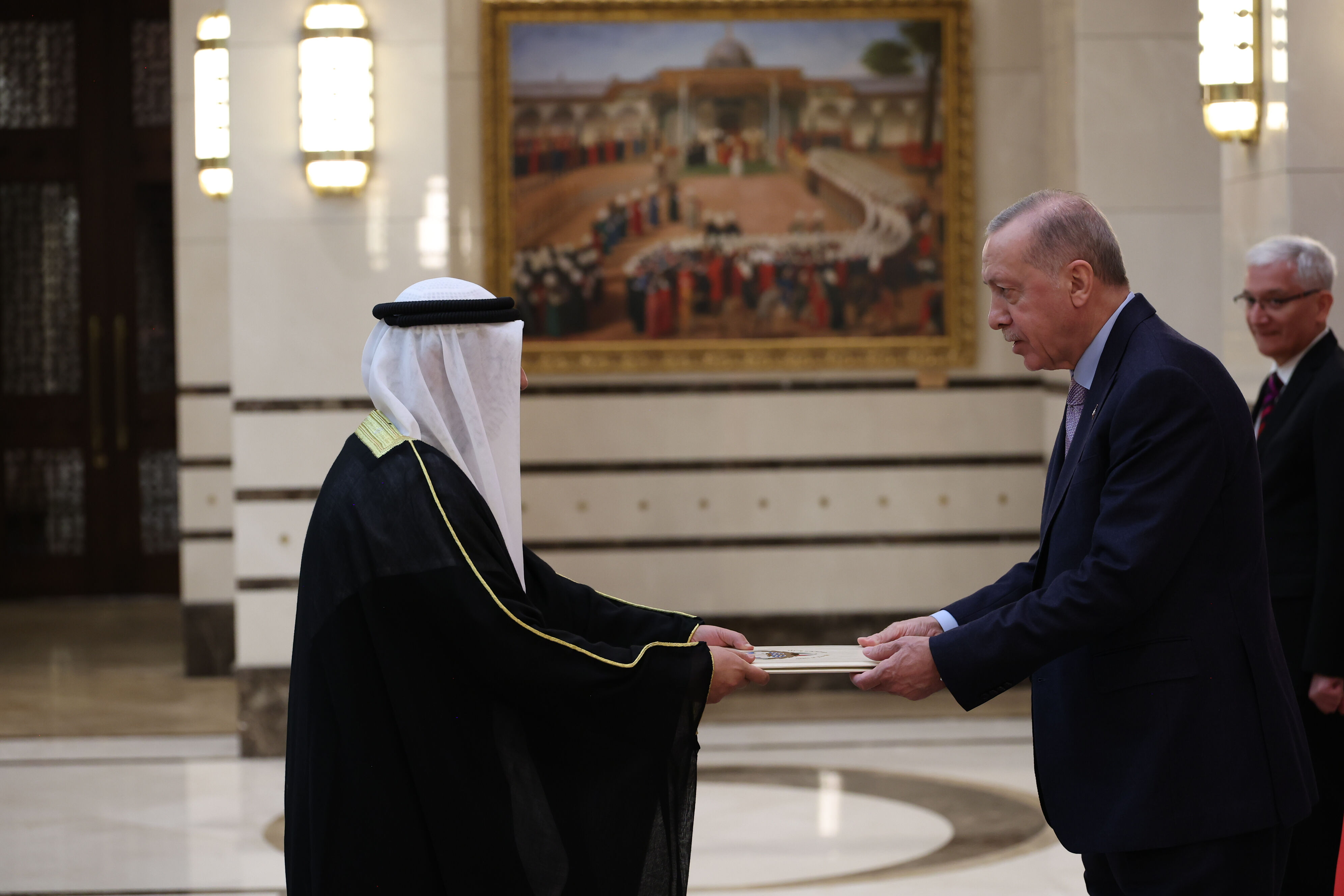 Cumhurbaşkanı Erdoğan, Patrik Bartholomeos'u kabul etti - 2. Resim