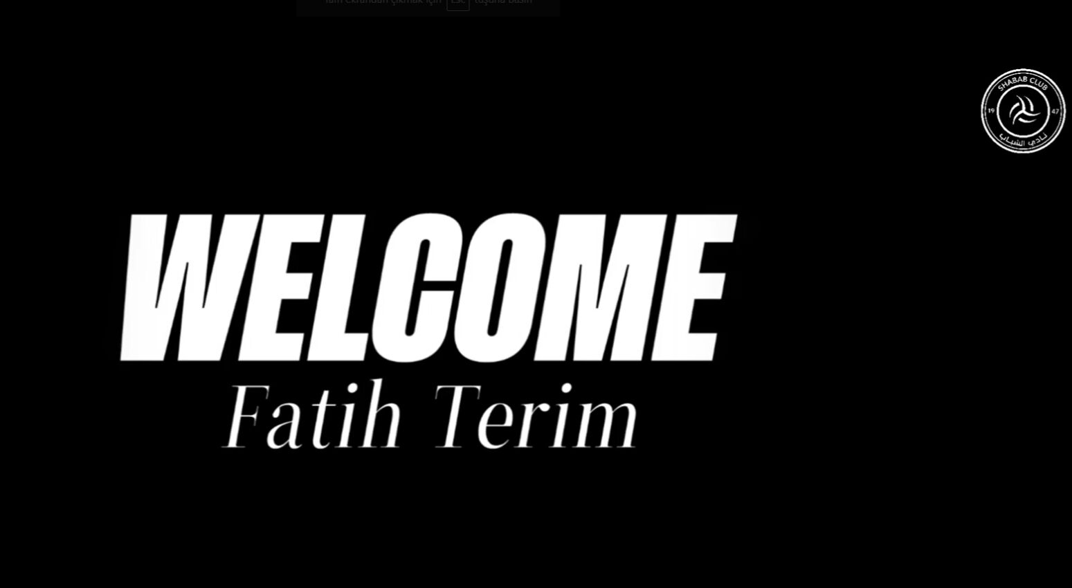 Fatih Terim Arap kulübü Al Shabab ile resmen anlaştı! "İmparator" dediler, yapay zeka destekli klip hazırladılar Fatih Terim Arap kulübü Al Shabab ile resmen anlaştı! "İmparator" dediler, yapay zeka destekli klip hazırladılar - 3. Resim