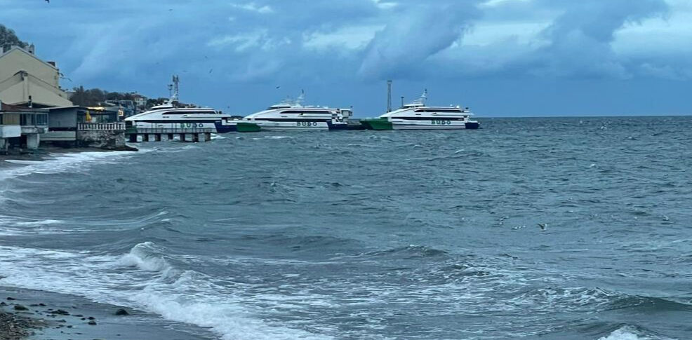 Hava şartları yüzünden BUDO'nun bazı seferleri iptal edildi - 2. Resim