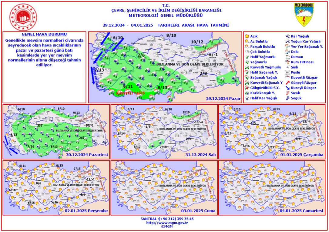 Kar, sağanak, çığ, fırtına... İstanbul dahil birçok il için uyarı! Meteoroloji ve AKOM yılbaşı öncesi gün gün açıkladı - 3. Resim
