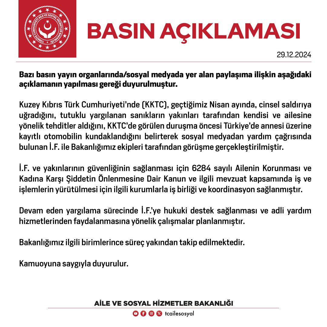 KKTC'de toplu tecavüz skandalı! İrem'in yardım çığlıklarının ardından Bakanlık harekete geçti KKTC'de toplu tecavüz skandalı! İrem'in yardım çığlıklarının ardından Bakanlık harekete geçti - 1. Resim