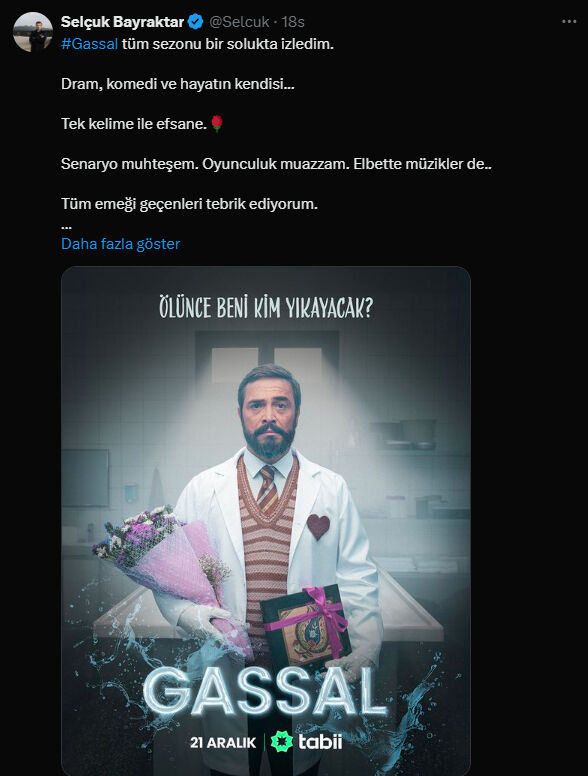 Selçuk Bayraktar'dan dikkat çeken Gassal açıklaması!  Selçuk Bayraktar'dan dikkat çeken Gassal açıklaması!