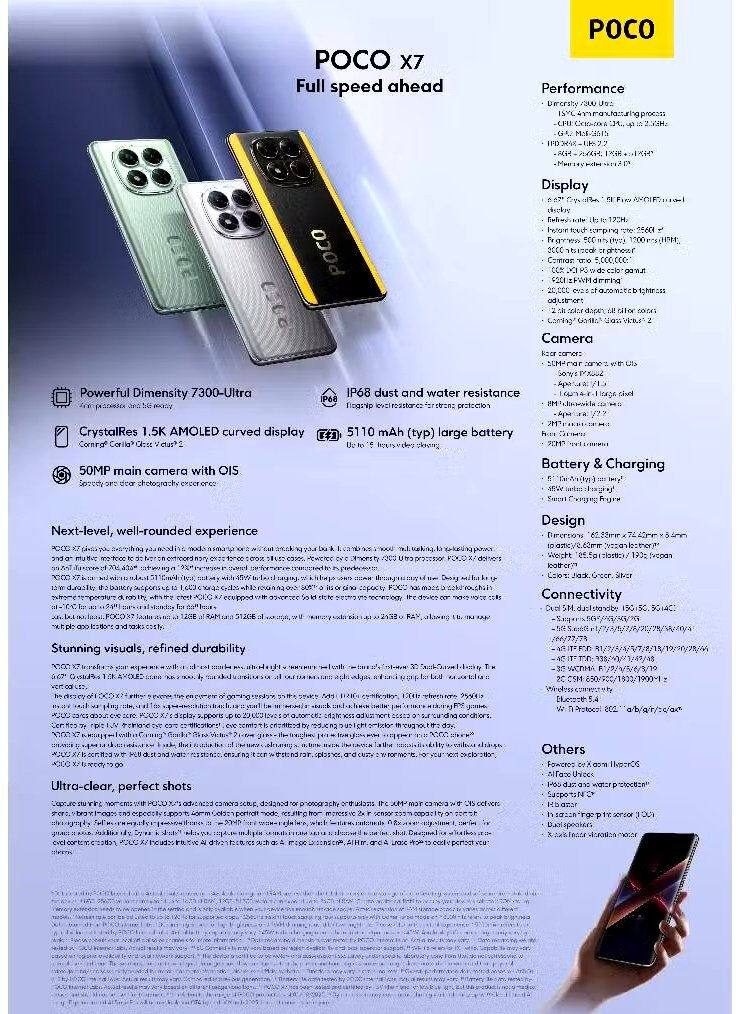 Xiaomi Poco X7 çıkış tarihi ve fiyatı yeni sızıntıda ortaya çıktı - 2. Resim