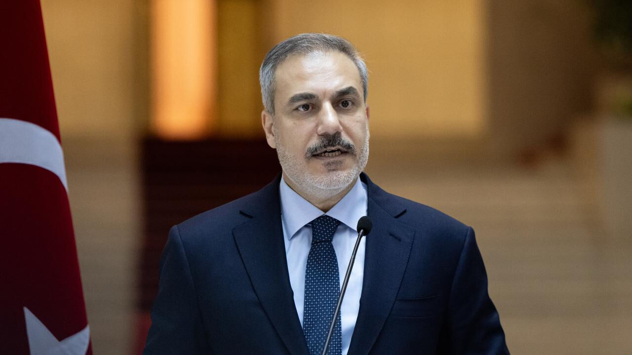 Dışişleri Bakanı Fidan Filistin Başbakanı Muhammed Mustafa ile görüştü - 1. Resim