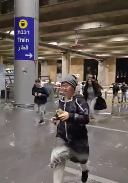 Husiler İsrail'i füze yağmuruna tuttu - 1. Resim