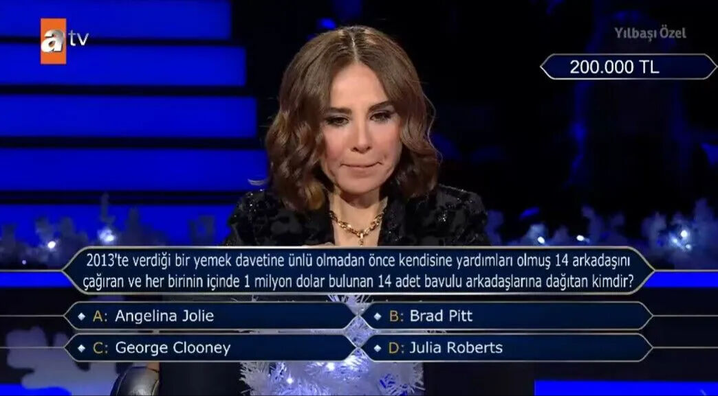 Ünlü olmadan önce 14 arkadaşını 1 milyon dolar veren ünlü kimdir? Kim Milyoner Olmak İster’de o soru geceye damga vurdu  - 1. Resim