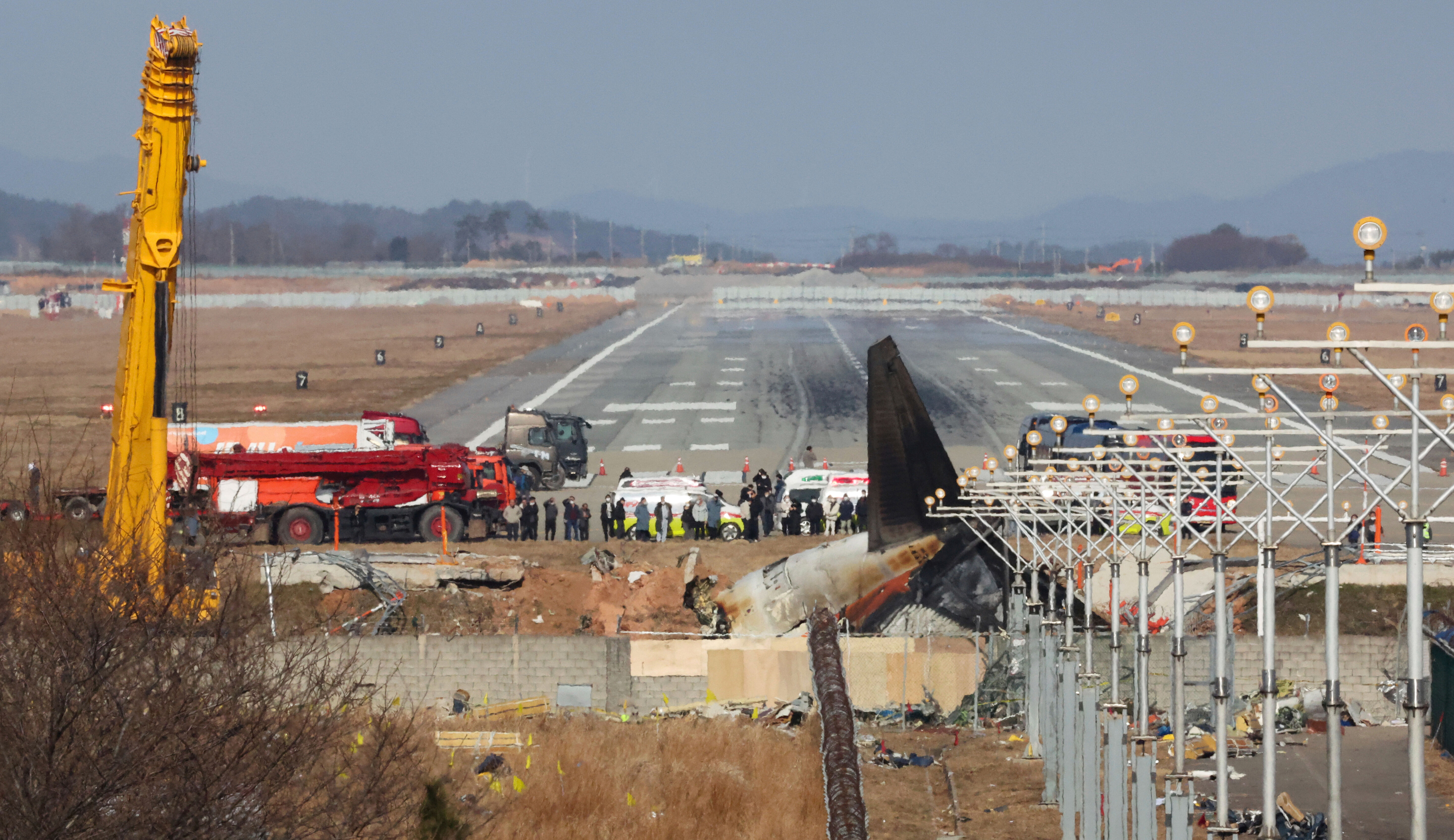 Düşen Jeju Air uçağının 'uçuş veri kaydedicisi' analiz için ABD'ye gönderiliyor - 1. Resim