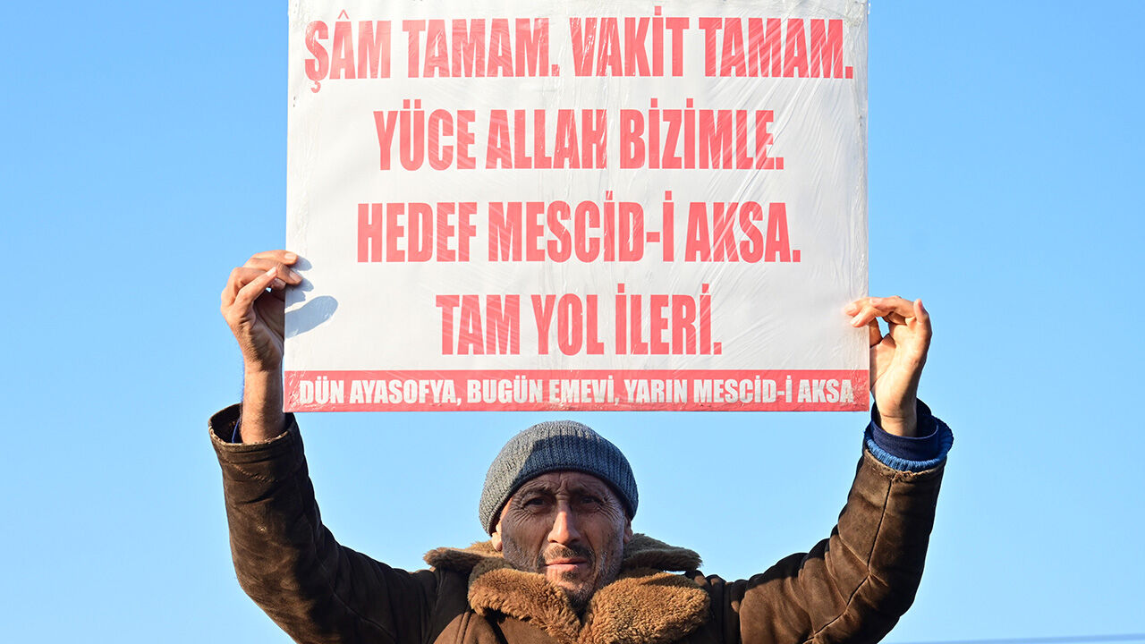 İstanbul'da büyük buluşma! Yüz binler Filistin için akın etti - 6. Resim