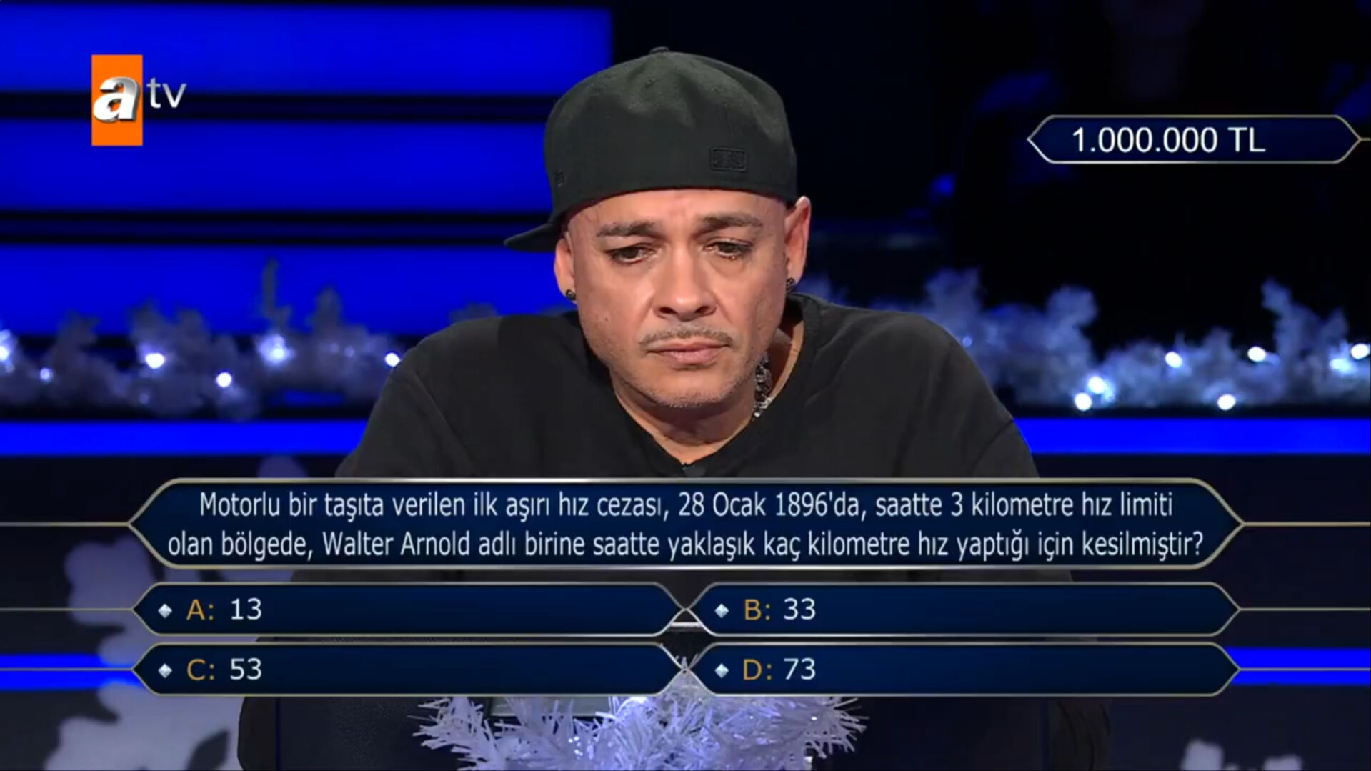 Rapçi Ceza, 1 milyon liralık soruyu açtırdı! Kazandığı parayı bakın ne yaptı - 1. Resim