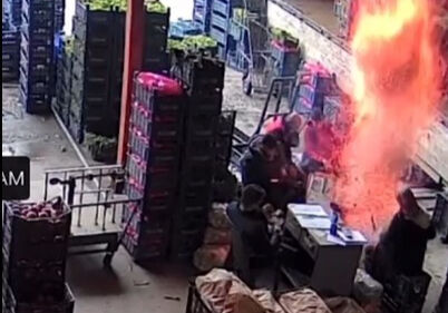 Antalya'da hal işçileri ısınmak isterken teneke bomba gibi patladı - 2. Resim