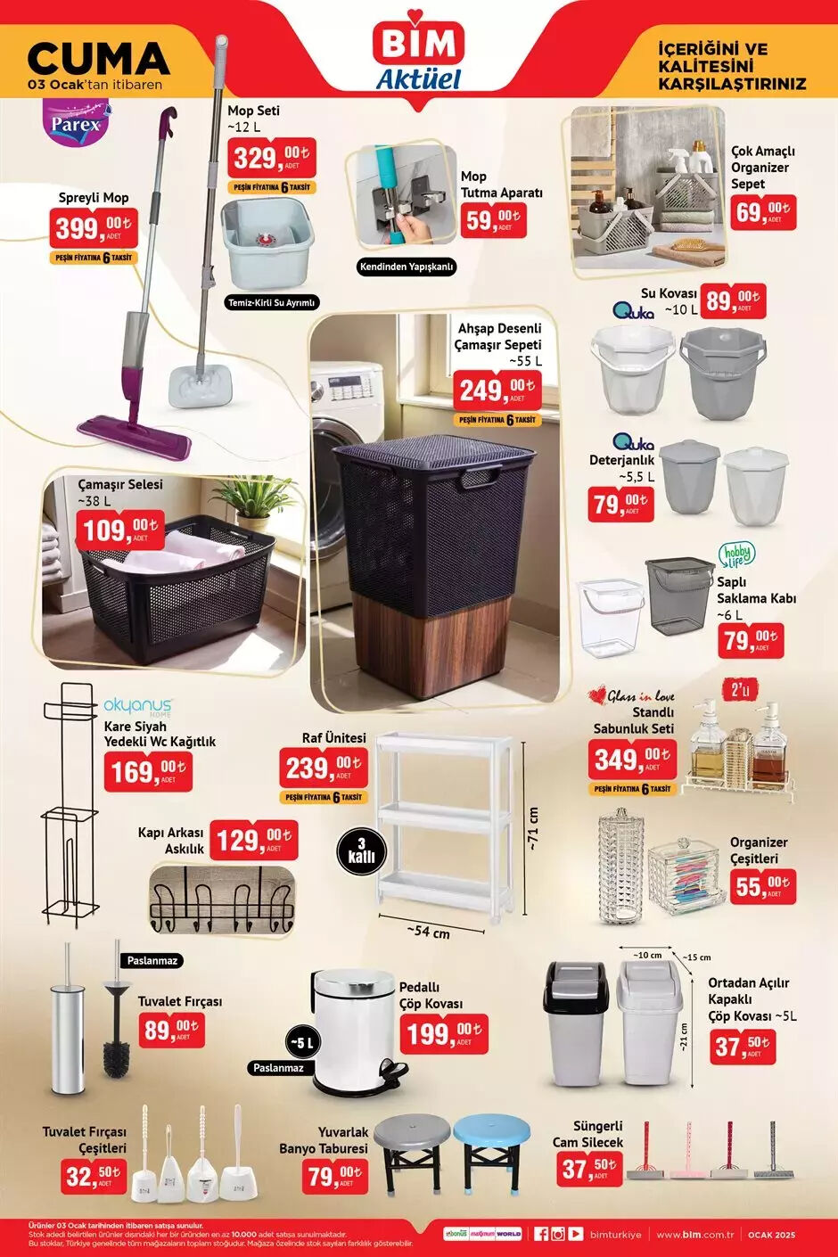 BİM 3 Ocak indirimli kataloğunda hangi ürünler var? Figürlü Pankek Tavası, 4'lü Gravürlü Cam Fincan Seti raflarda yerini aldı  - 2. Resim