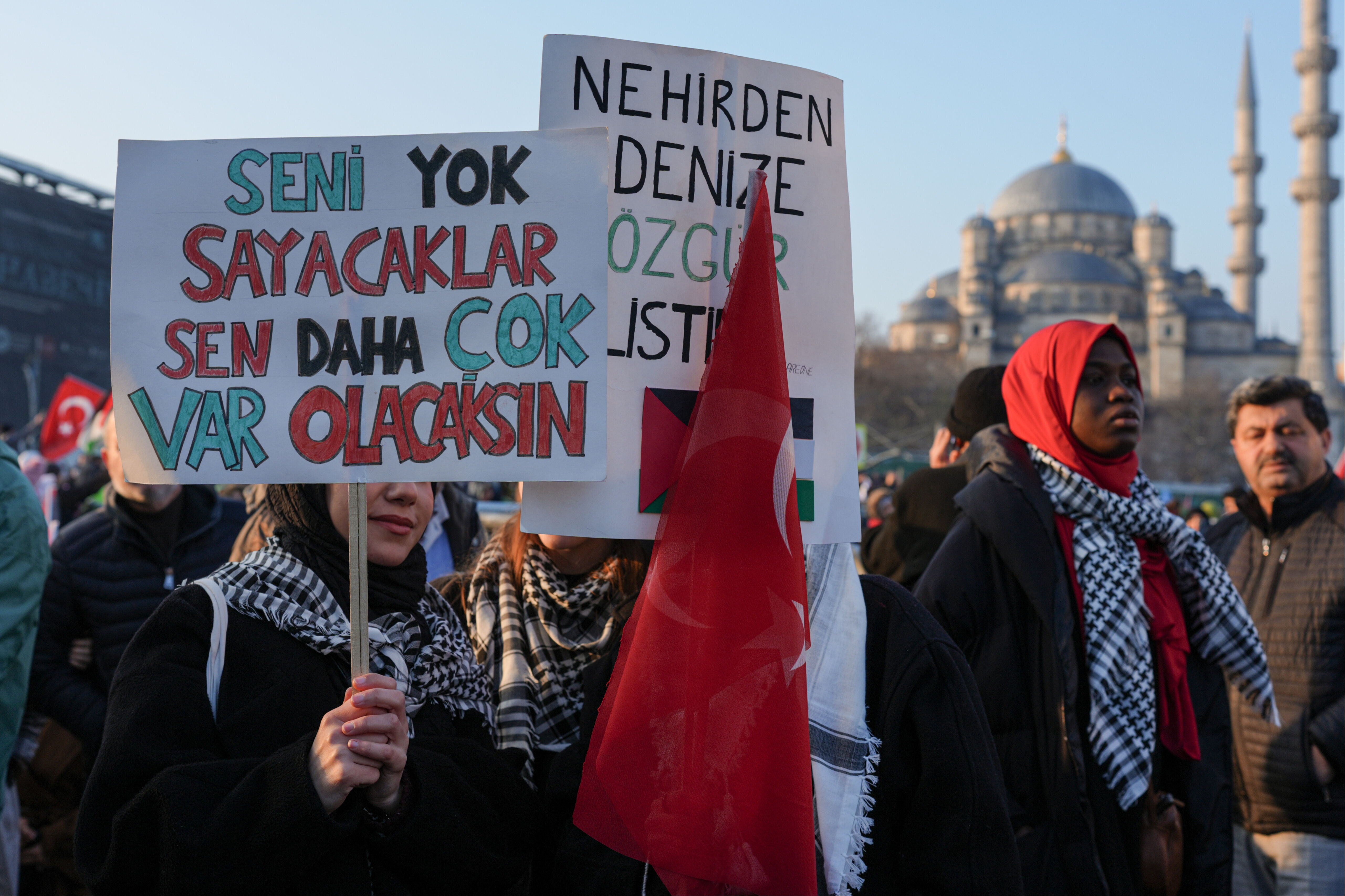 İstanbul’dan Gazze’ye mesaj: Yalnız değilsiniz - 2. Resim