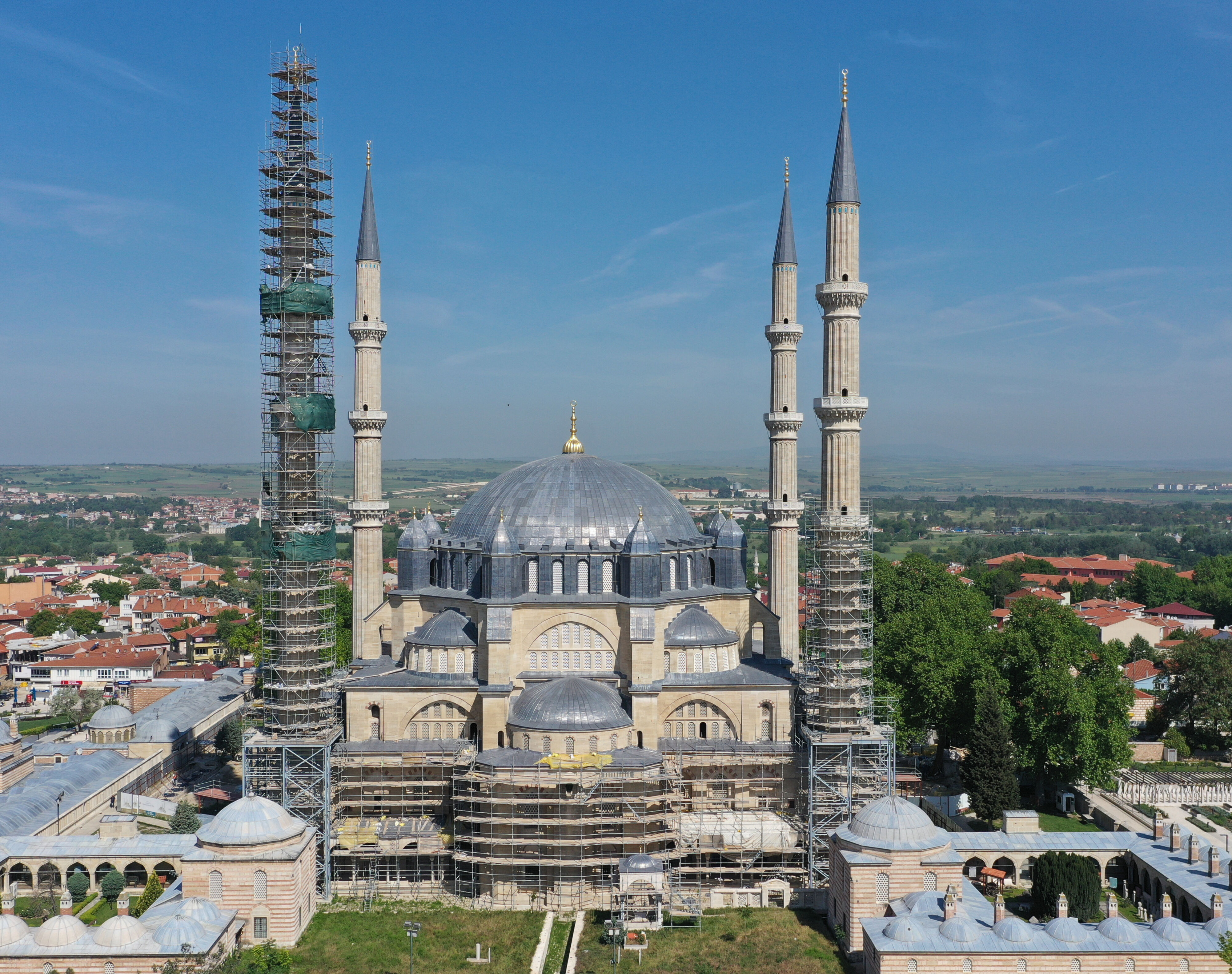Selimiye Camii'nde ince işçilik: Mimar Sinan'ın ustalık eserine neler yapılıyor? Selimiye Camii'nde ince işçilik: Mimar Sinan'ın ustalık eserinee neler yapılıyor? - 2. Resim