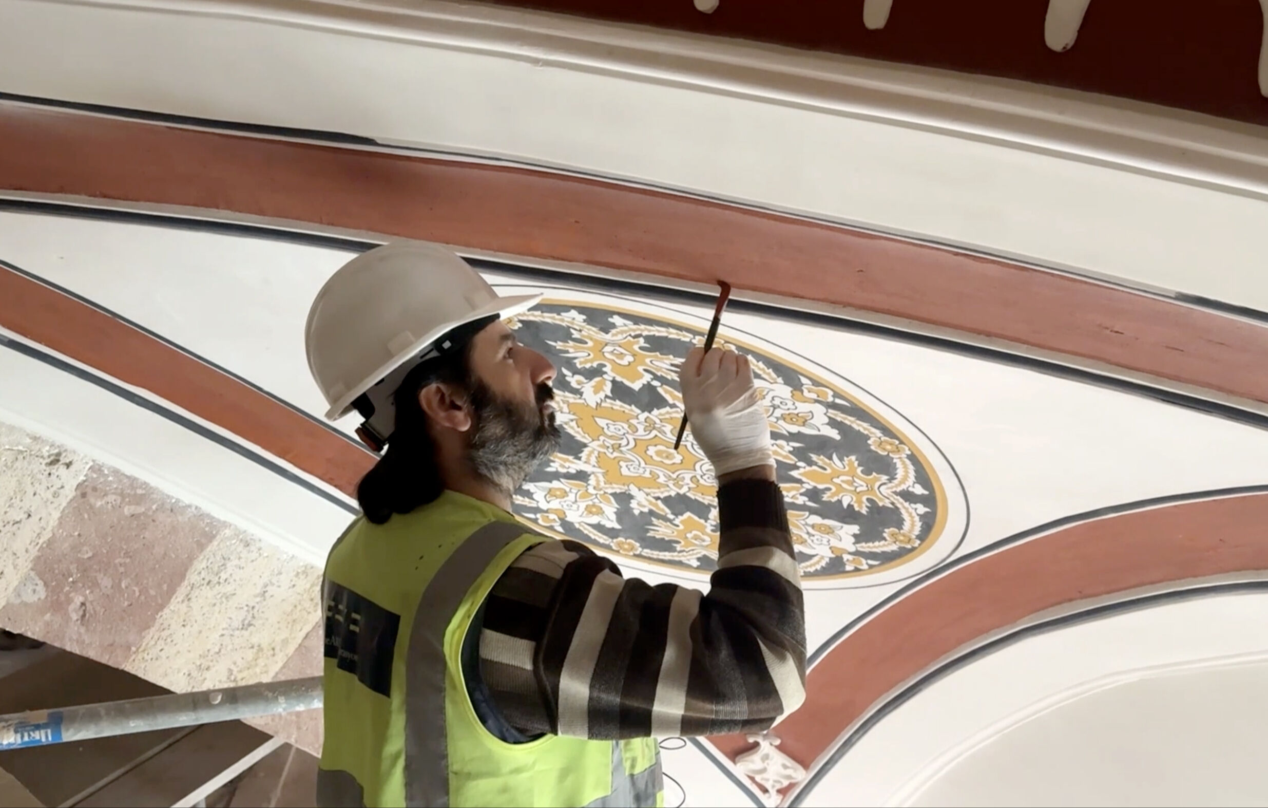 Selimiye Camii'nde ince işçilik: Mimar Sinan'ın ustalık eserine neler yapılıyor? Selimiye Camii'nde ince işçilik: Mimar Sinan'ın ustalık eserinee neler yapılıyor? - 1. Resim