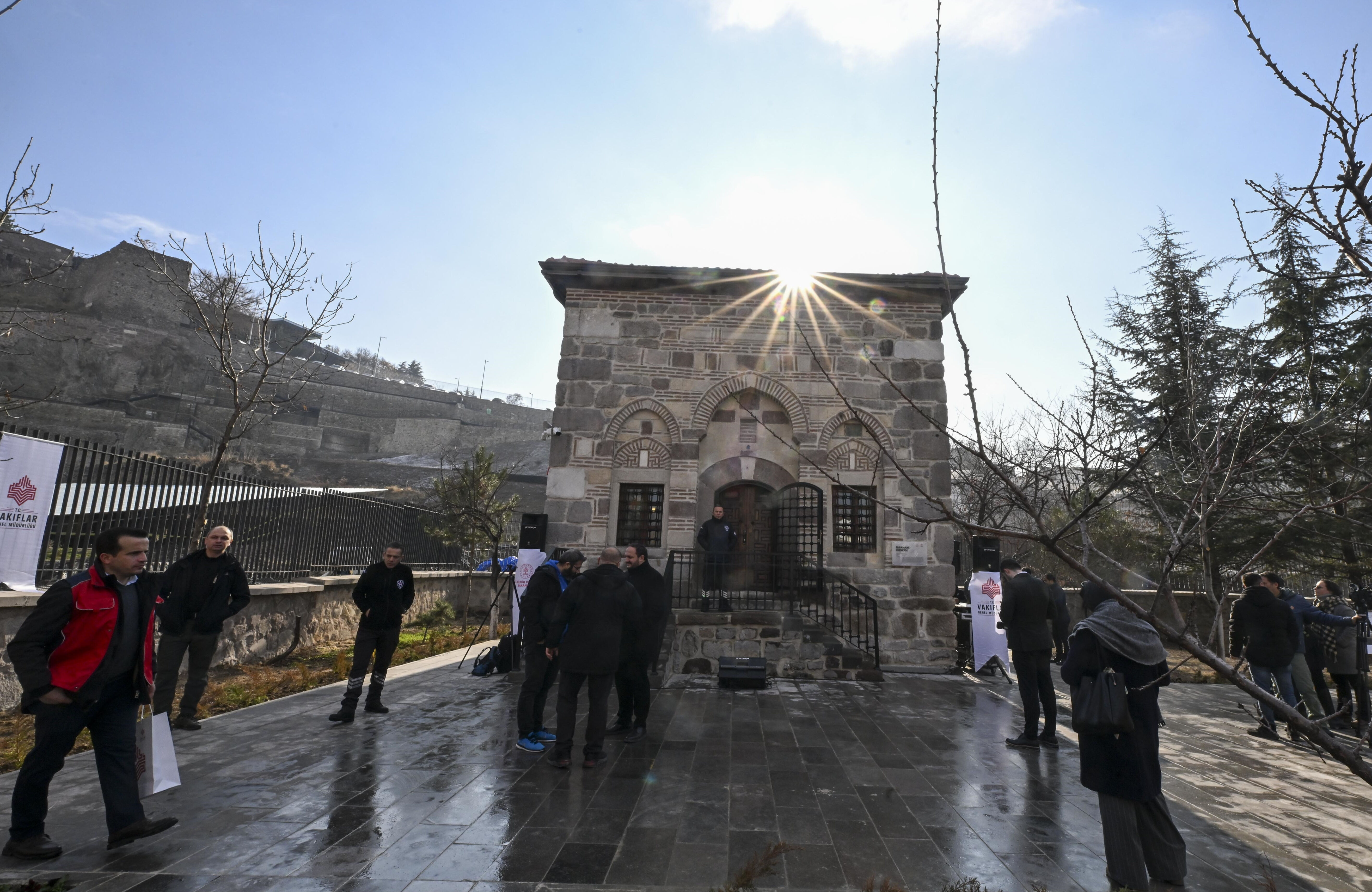 Ankara'da Osmanlı mührü! Abdülkadir İsfahani Mescidi açıldı - 1. Resim