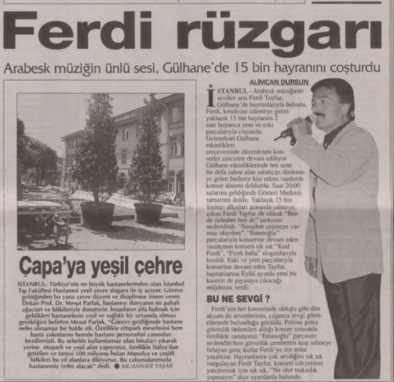 Ferdi Tayfur konserleri tarihe geçti: Siyasetçiler bu kalabalıkları toplayamadı - 2. Resim