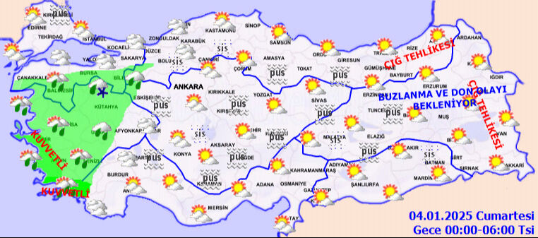 Meteoroloji İstanbul dahil çok sayıda ili uyardı! Kar, sağanak, çığ... Hepsi birden geliyor - 5. Resim