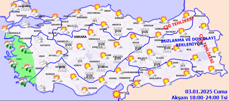 Meteoroloji İstanbul dahil çok sayıda ili uyardı! Kar, sağanak, çığ... Hepsi birden geliyor - 3. Resim