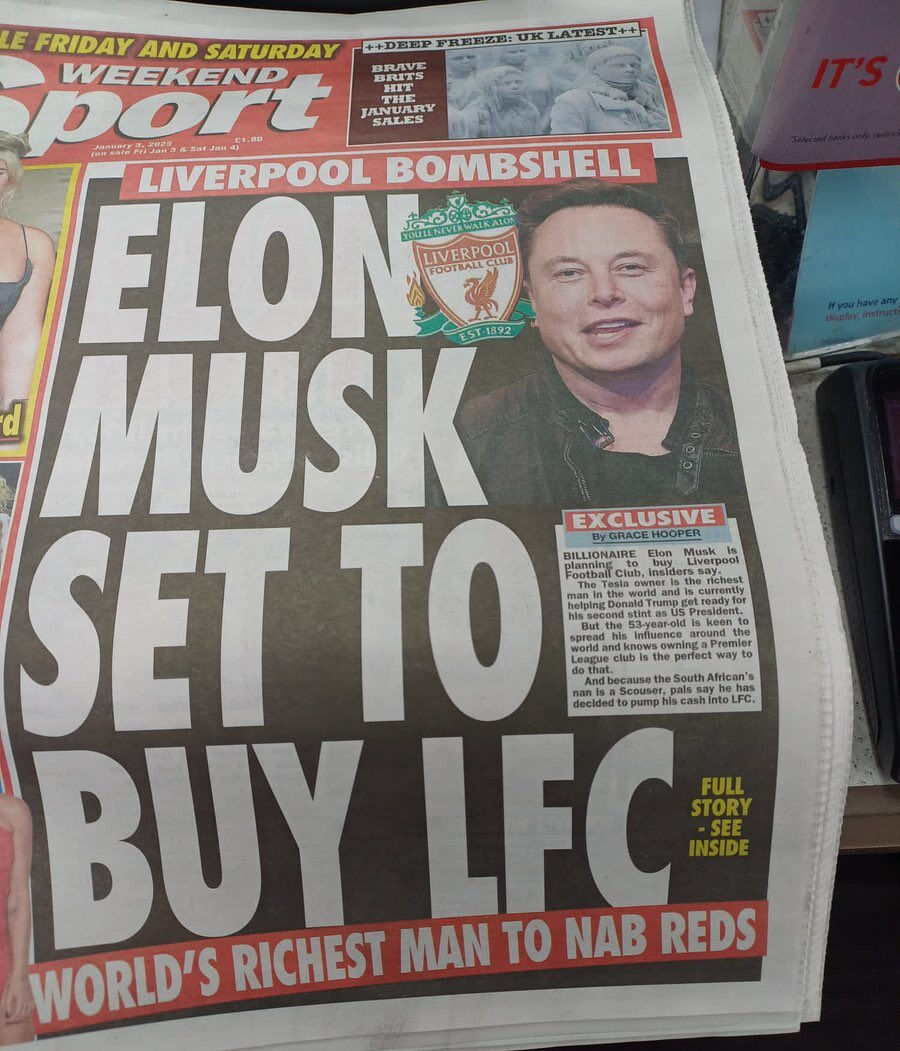 Elon Musk, Premier Lig'in dev kulübünü satın alacak! 6 milyar sterlini gözden çıkardı - 2. Resim