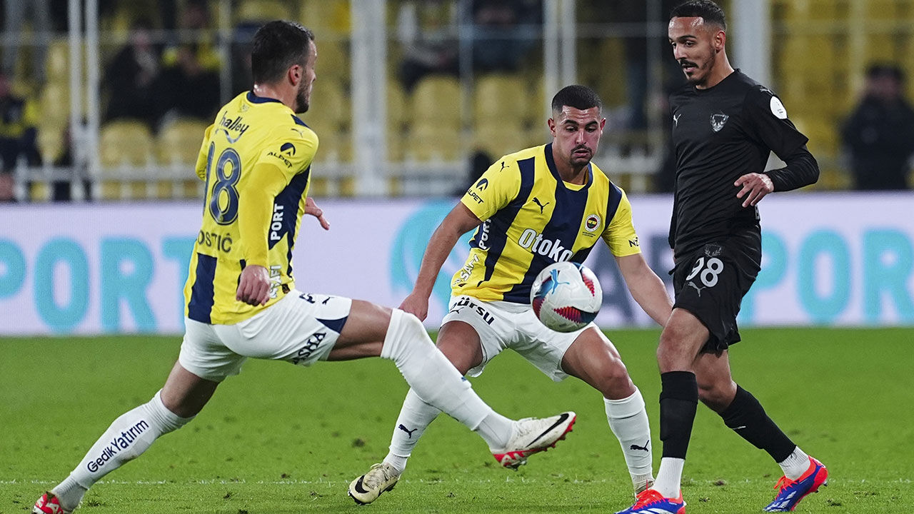 Fenerbahçe - Hatayspor canlı anlatım! Sarı lacivertliler yeniden öne geçti: 2-1 - 1. Resim