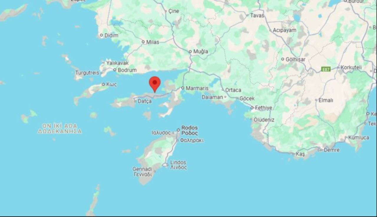 Muğla yine sallandı! Kandilli, Datça merkezli depreme ilişkin verileri açıkladı - 1. Resim