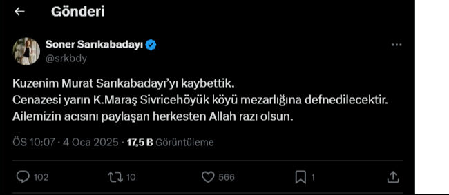 Şarkıcı Soner Sarıkabadayı'nın acı günü! Aldığı haberle yıkıldı - 2. Resim