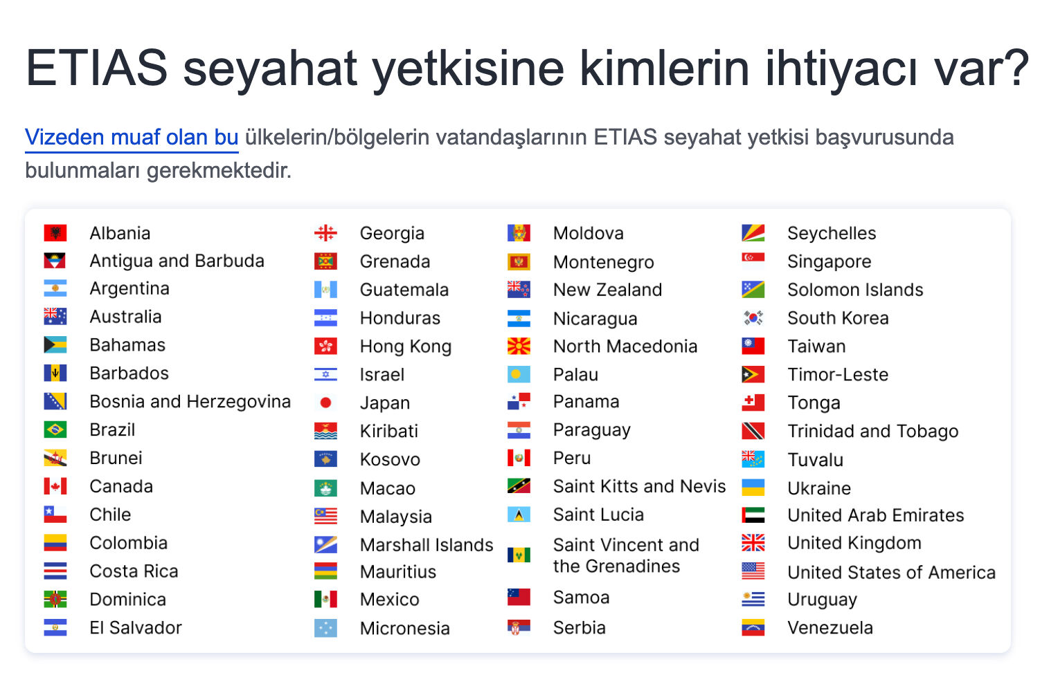 Yeşil Pasaportu kapsamıyor! AB'den Yeşil Pasaporta ön vize şartı mı gelecek, ETIAS sistemi nedir? 2025 yılı içinde sistemin başlaması bekleniyor! Yeşil Pasaportu kapsamıyor! AB'den Yeşil Pasaporta ön vize şartı mı gelecek, ETIAS sistemi nedir? 2025 yılı içinde sistemin başlaması bekleniyor! - 4. Resim
