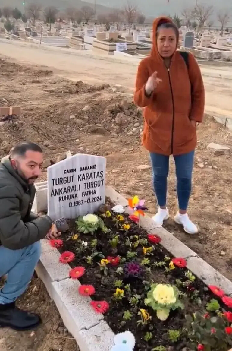 Ankaralı Turgut’un çocukları birbirine girdi! 'Mezar taşı' detayı dikkat çekti - 4. Resim