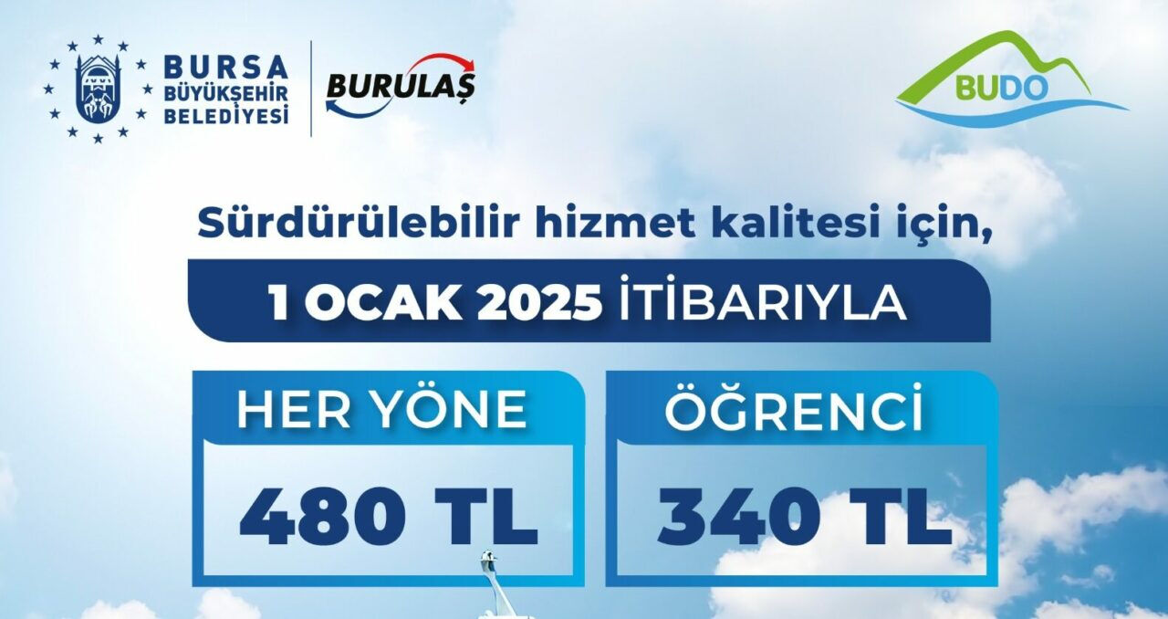 Bursa yeni yıla zamla girdi: Yola çıkacaklar dikkat! BUDO fiyatları uçtu Bursa yeni yıla zamla girdi: Yola çıkacaklar dikkat! BUDO fiyatları uçtu - 1. Resim