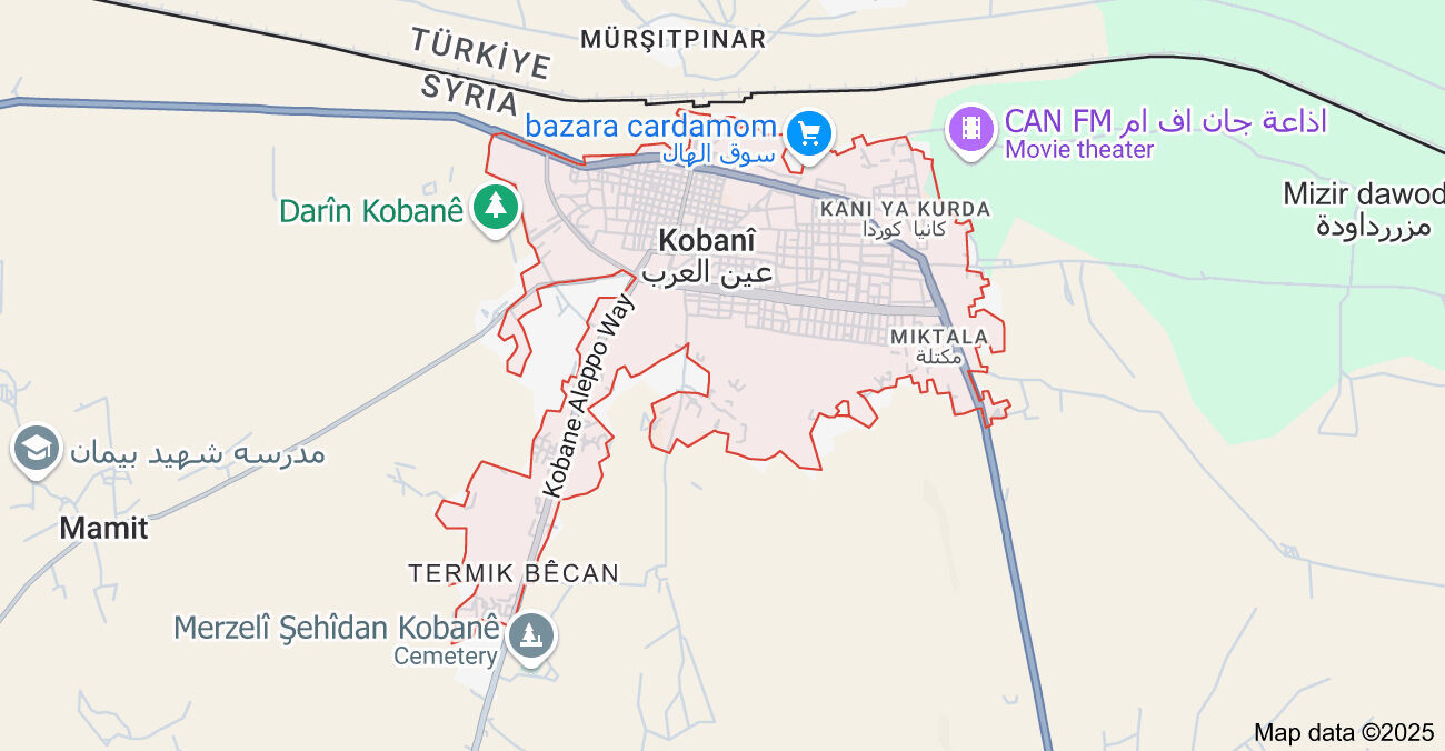 ABD “Ayn el-Arab’da askeri üs inşa etmeyeceğiz” demişti! Tenef’teki duvarların Türkiye sınırında ne işi var? - 1. Resim
